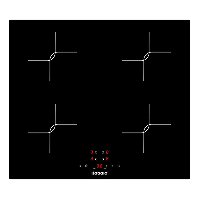 Cooktop Itatiaia Master 4 Bocas Vidro Preto Indução