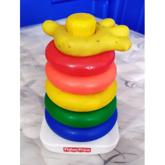 Juego De Aros Original Fisher Price Usado Excelente Estado