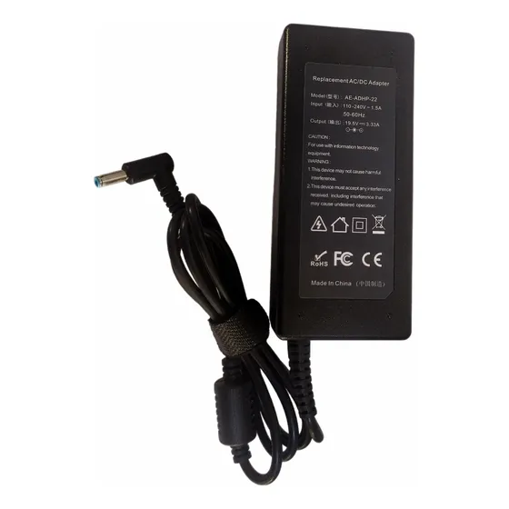 Cargador Para Laptop Hp Punta Azul 19.5v 3.33a 65w
