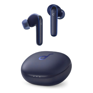 Fone De Ouvido Azul Bluetooth Sem Ruídos Fio Musicas Anker Fone De Ouvido Azul Bluetooth Sem Ruídos Fio Musicas Anker