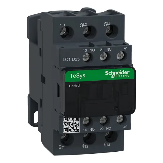 Contactor Magnético Tripolar Lc1d25f7 25a 7.5hp-15hp