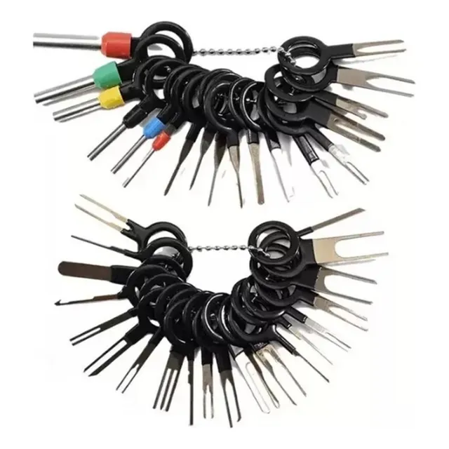 Extractor Terminales Conectores Pinzas Automotriz 26 Piezas