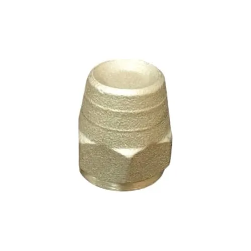 Tapon Conico De Bronce Roscable 3/8 Hembra Gas (pack X 3)