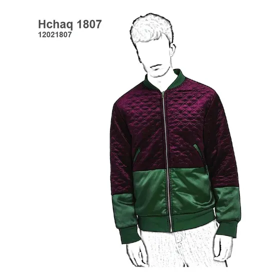 Moldesunicose Patrón Chaqueta Bomber Hombre Papel
