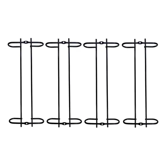 Suporte Para Taças, Preto, 4 Unidades Tmtsuportes