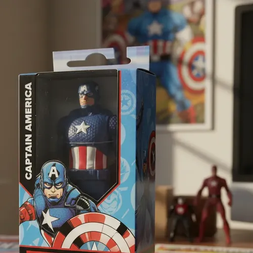 Mafex 130 Captain America Action Figure | MercadoLivre