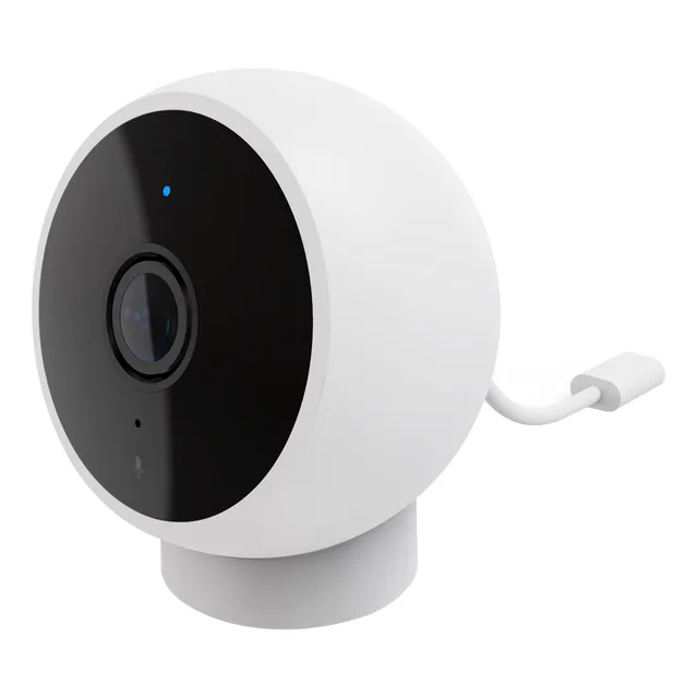 Cámara de seguridad Xiaomi Mi home security camera 1080p magnetic mount con resolución de 2MP visión nocturna incluida blanca