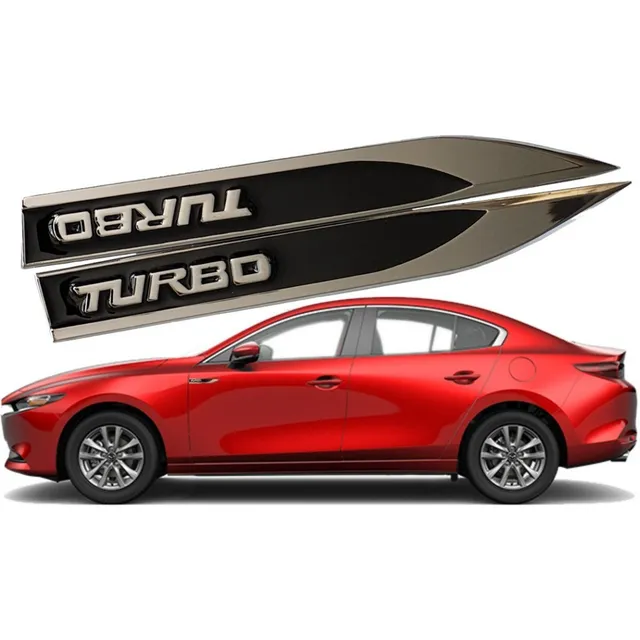 Car Emblema Lateral Turbo Mazda 3 6 Cx-5