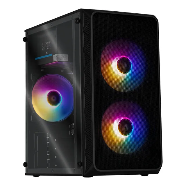 Xtreme Pc Gaming Amd Radeon Vega 7 Ryzen 5 5600gt 16gb Ssd 500gb 1tb Wifi Doom Pro Black