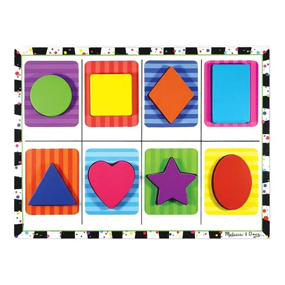 Rompecabezas Chunky Formas Melissa & Doug