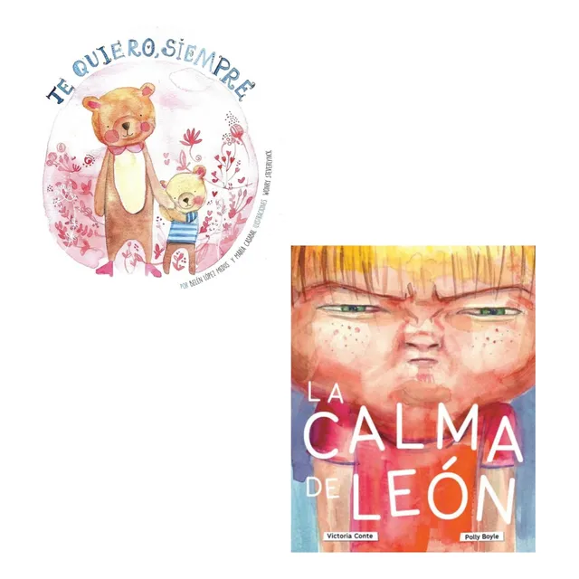 Te Quiero Siempre + Calma Leon - Medus Conte - 2 Libros