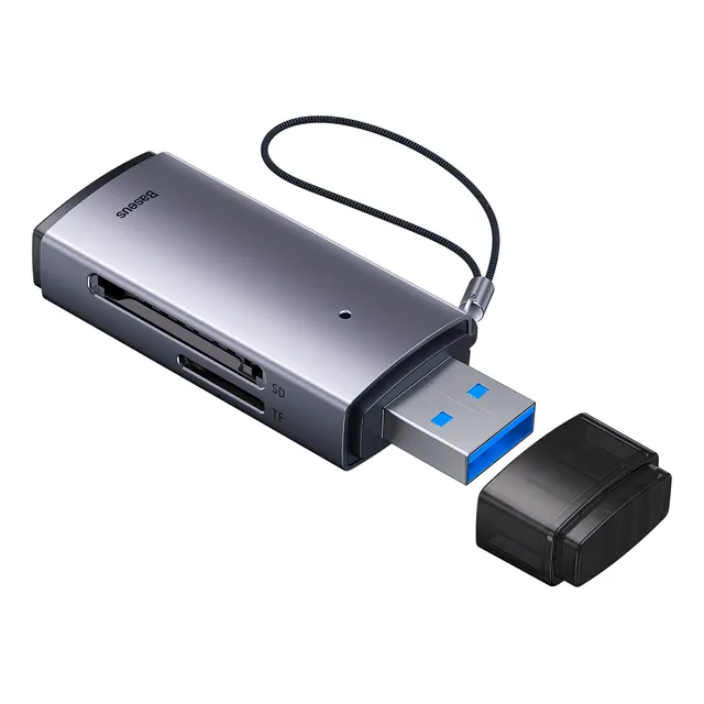 Lector De Tarjetas Usb 3.0 Para Tarjetas Sd /tf Baseus