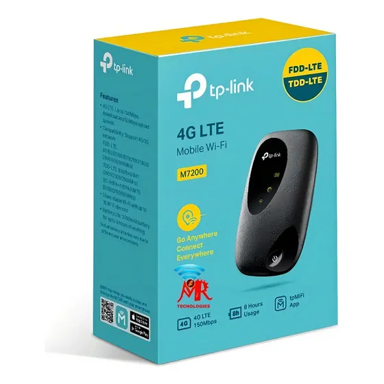 Modem Portatil M7200 Wi-fi Móvil 4g Lte