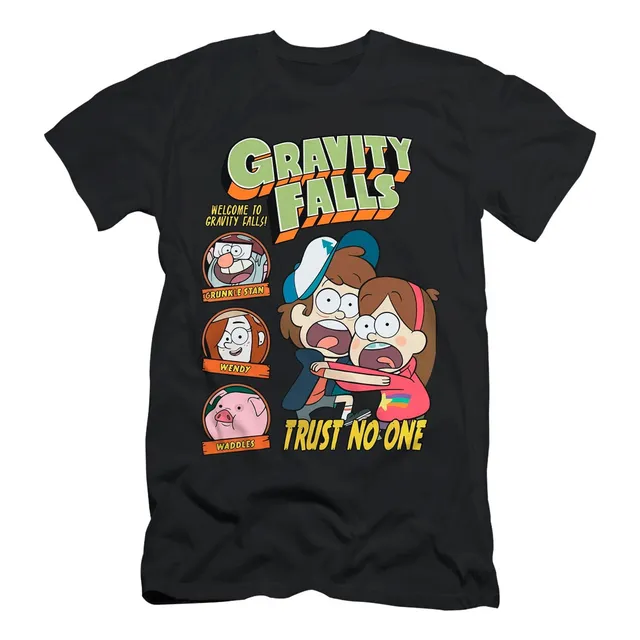 Camiseta De Gravity Verano De Misterio Adultos Niños Unisex