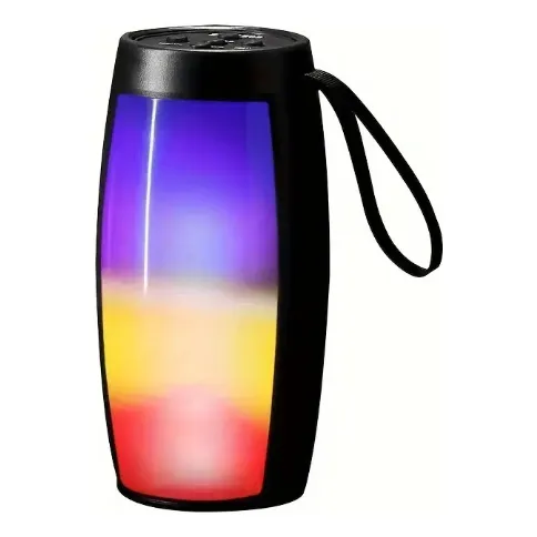 Corneta Inalambrica Bluetooth Radio Led Rgb Portatil Zq1202