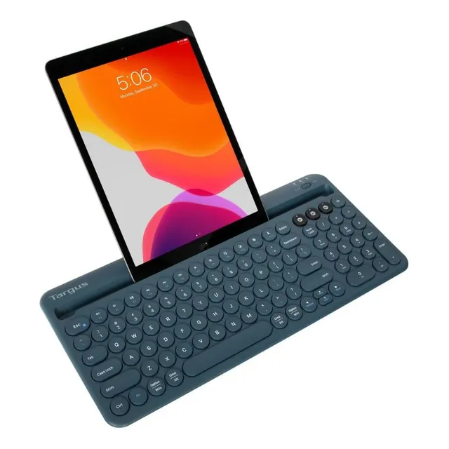 Teclado Bluetooth Targus Con Cuna, Teclado Inalámbrico De Mú
