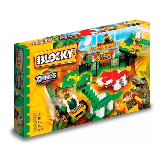 Bloque Blocky Dinosaurios N 3 260pzas
