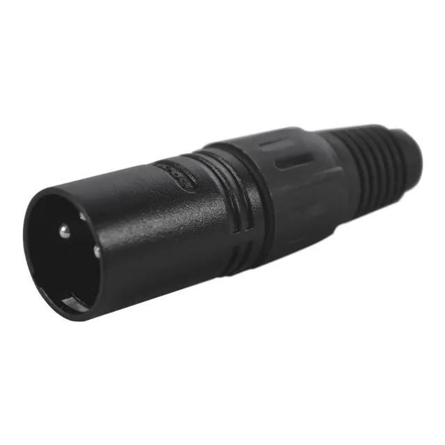 20 Conectores Xlr Proel Canon Macho 3 Polos Xlr-3mvbk