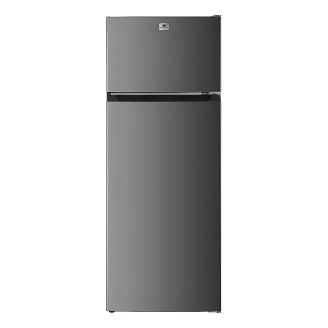 White-westinghouse Refrigerado De 7.3 Pies (206 Litros) Mod. Wwcr073206ltmhs, Congelador En Parte Superior, 2 Puertas, Control De Temperatura Y Luz Interior
