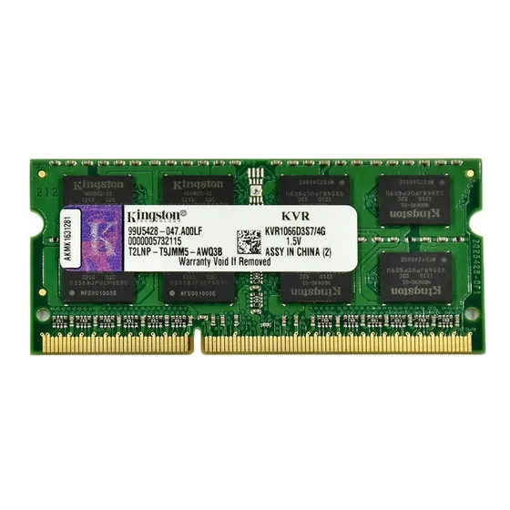Memoria Ram Ddr3 4g Kingston Pc3-8500 1066mhz Laptop
