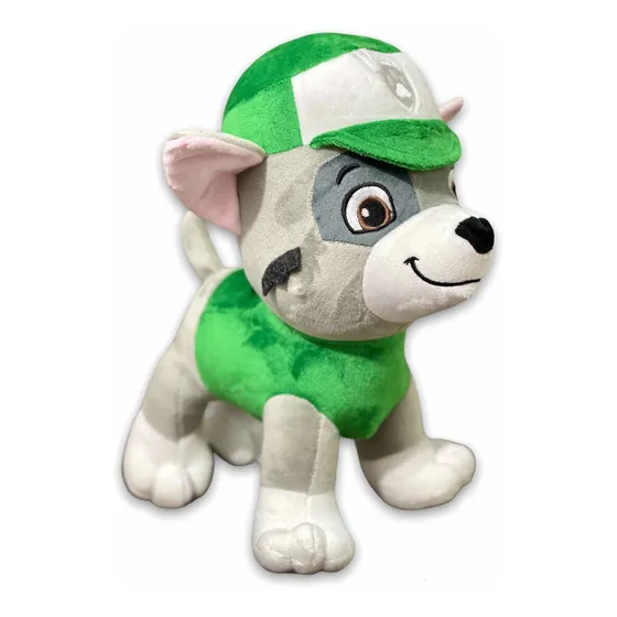 Peluche Rocky Paw Patrol Juguete 33x28cm Patrulla Canina