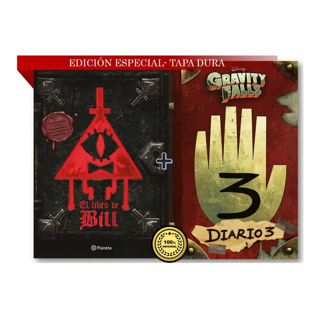 El Libro De Billl Y Diario 3 Gravity Falls -edicion Especial