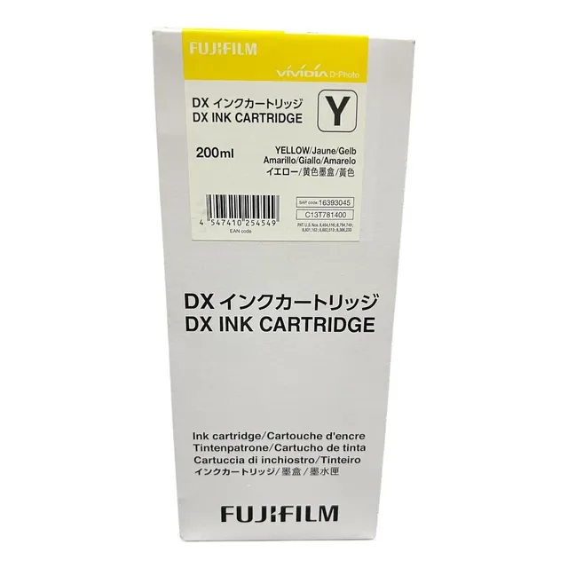 Tinta Vividia Para Fuji Frontier Dx-100 Amarillo