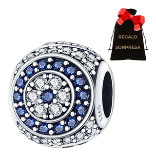 Regalo Charm Protección Mal Ojo Turco Amor Plata Swarovski E Regalo Charm Protección Mal Ojo Turco Amor Plata Swarovski E