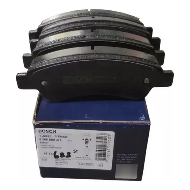 Pastilla De Freno Bosch Para Peugeot Partner 1.6 Hdi