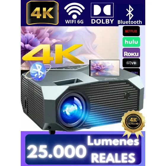 Proyector Led Gama Alta Profesional 25000 Lm Wi-fi. Oferta