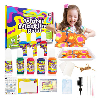 . Kit Creativo De Manualidades Y Pintura De Mármol En 8 . Kit Creativo De Manualidades Y Pintura De Mármol En 8