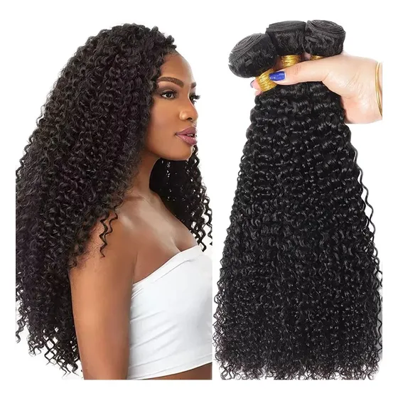 Extensión Cabello Sintético Pelo Rizado Peinado Crespo 5mtr