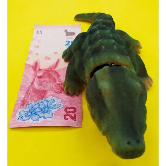 Cocodrilo Mueve Cabeza Juguete Para Chicos  O Como Adorno