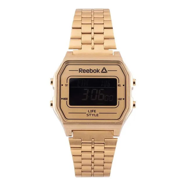 Reloj Pulsera Reebok Rdvneg9p2s2b2 Dorado