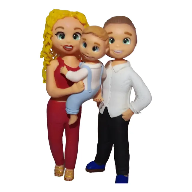 Boneco Em Biscuit Personalizado 
