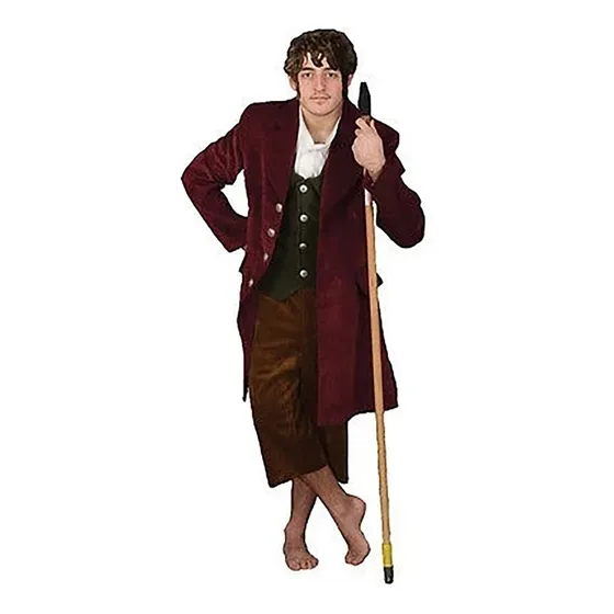 Set Completo De Disfraz De Frodo De Los Hobbits Para Cosplay