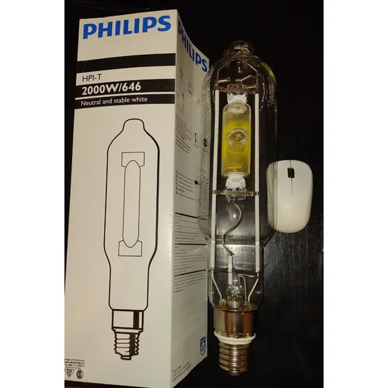 Halogenuro Metálico Hpi T 2000w E40 Color 646 Philips Color de la luz Blanco frío