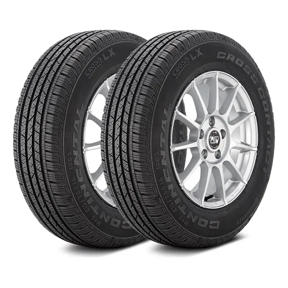 Kit 2 Pneus 195/60R16 ContiCrossContact LX Continental 89H Aro 16