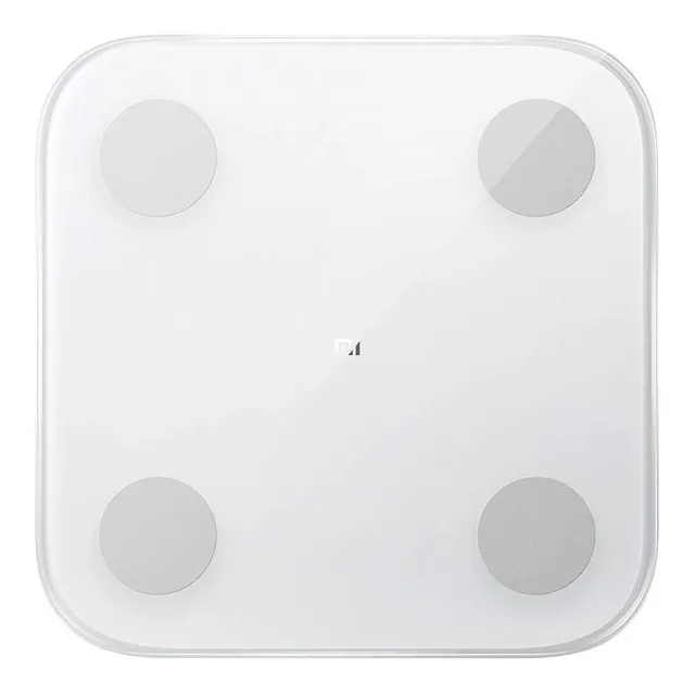 Báscula digital Xiaomi Mi Body Composition Scale 2 blanca, hasta 150 kg