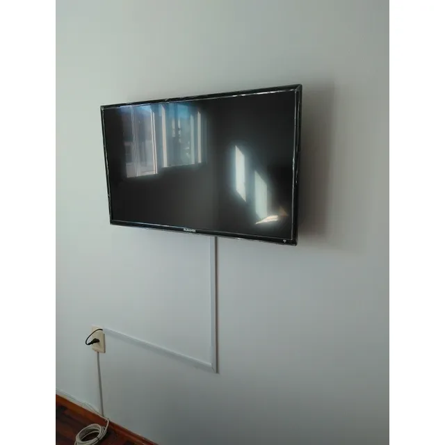 Soporte Tv 32/43/55/65/75 Mas Instalación Y Canalizado Cable