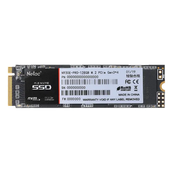 interno Netac N930E Pro 128GB negro