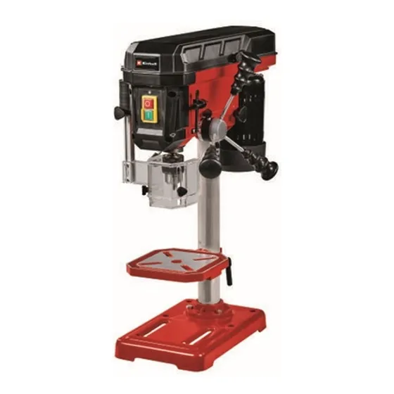 Taladro De Banco Columna Einhell Tc-bd 500 13 Mm 500 W 9 Vel Color Rojo