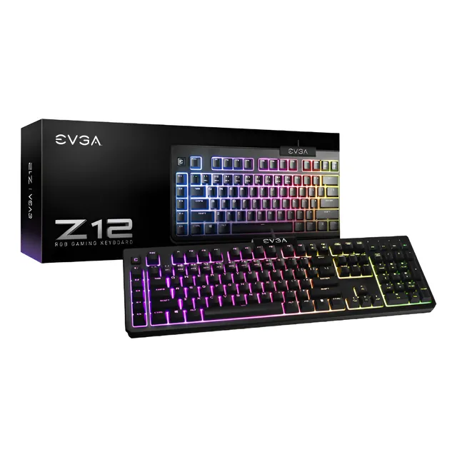 Teclado Evga Z12 Rgb Led Usb 834-w0-12sp-k2
