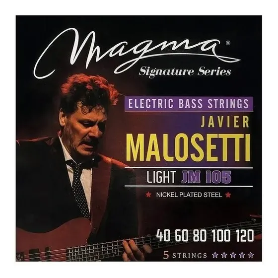 Cuerdas Para Bajo Eléctrico Magma Javier Jm105 - Malosetti