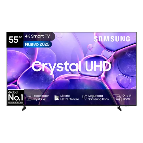 Samsung QN50Q60BAGXPE Tv 55 Crystal Uhd 4k Smart Tv