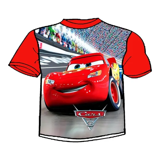 Franelas Niños Cars 