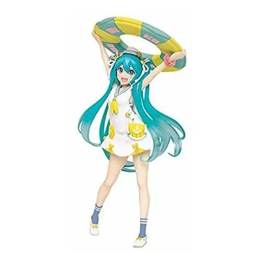 Taito Original Ropa De Verano 7  Hatsune Miku Figura 3zhpj