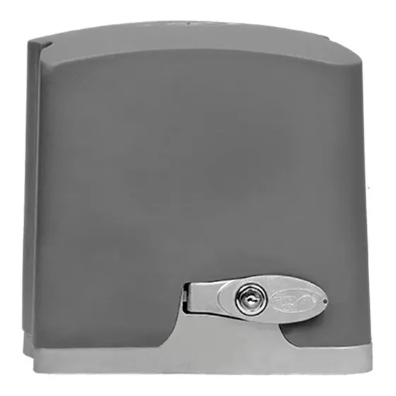 Motor de portón residencial PPA DZ Rio 500 Jetflex 220V color gris y engranaje de Z18