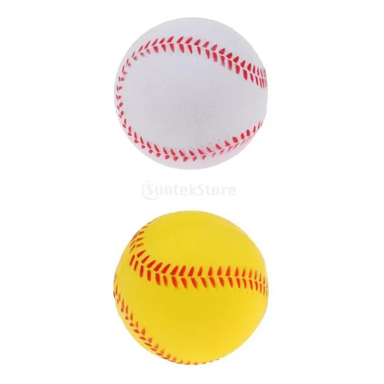 2x Pelotas De Béisbol De Seguridad Práctica Práctica