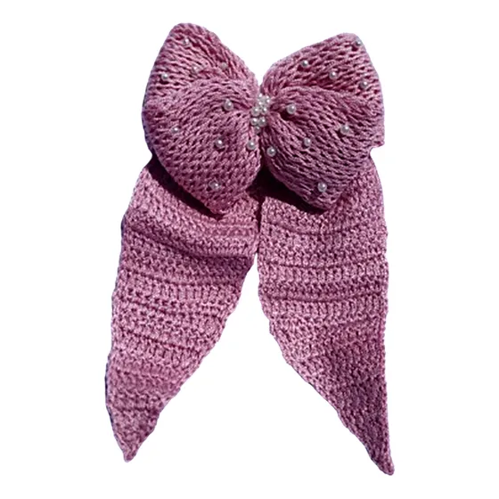 Lazos Para Jóvenes, Tejidos Con Perlas X3. Estilo Coquette.